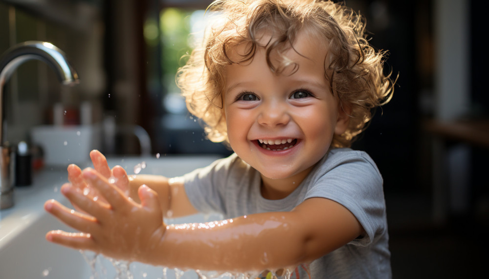 How do you keep your children hygienic on a daily basis?